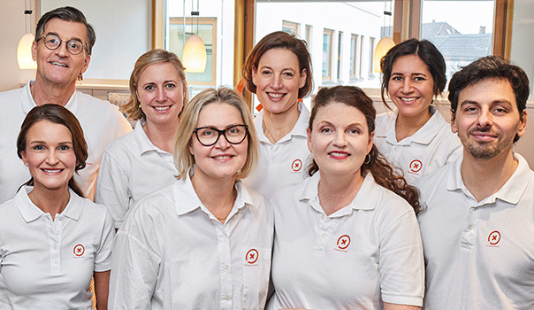 Team der Frauenarztpraxis Heussweg, Hamburg