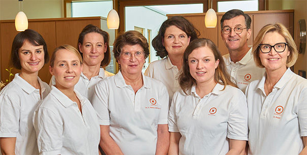 Team der Frauenarztpraxis Heussweg, Hamburg